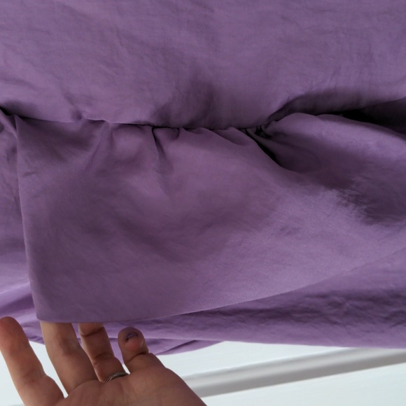 Lilac Sleeveless Blouse with Ruffles Front (NWT!) - Picture 4 of 6